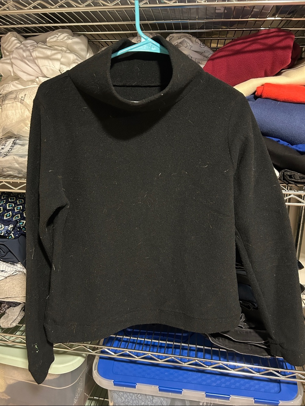 Dudley Stephens Black Turtleneck Sweater